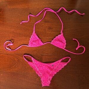 Wicked Weasel Tiger Lace Cheeky Bikini